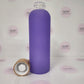 Coloured Glass Water Bottle with Bamboo Lid -  750mL (25oz)