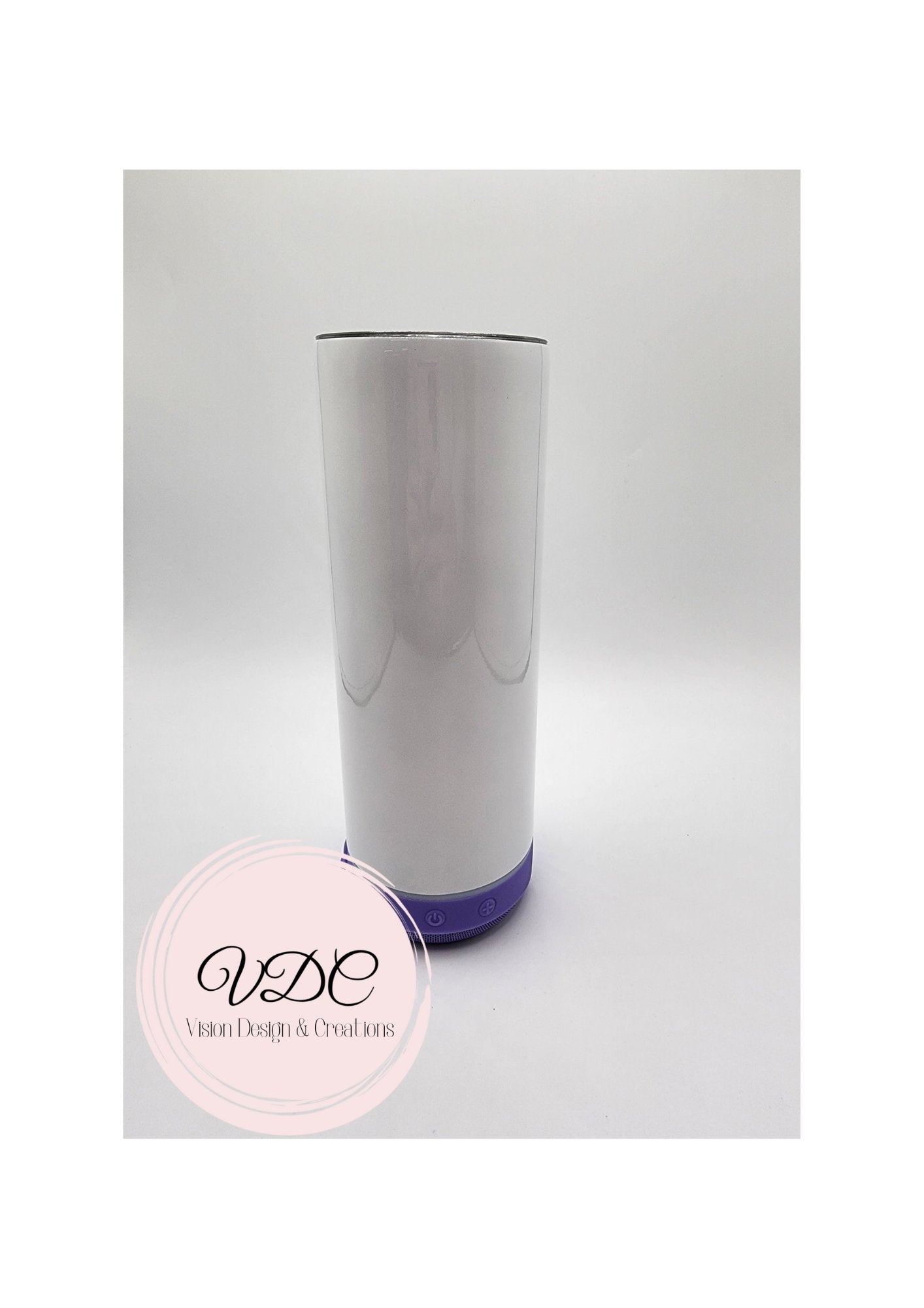 Bluetooth Speaker Tumbler - 590mL (20oz) - Vision Design & Creations