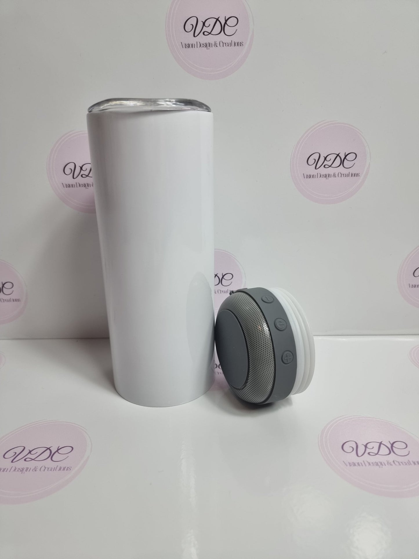 Bluetooth Speaker Tumbler - 590mL (20oz) - Vision Design & Creations