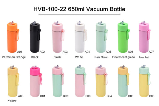 Eco Friendly Reusable Drink Bottle - 650ml - Metal - Vision Design & Creations
