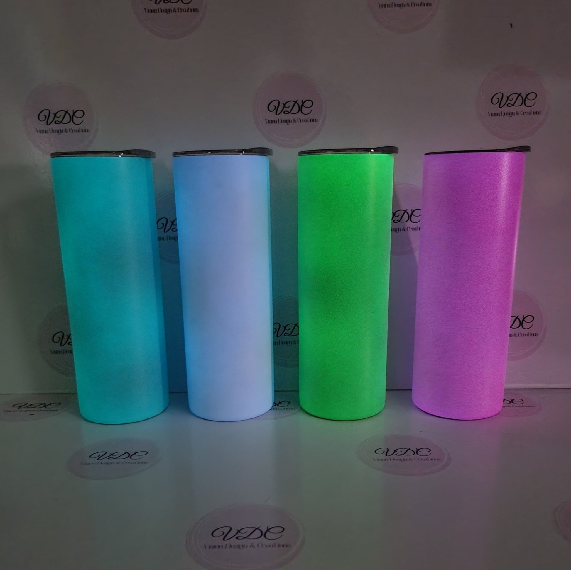 Glow in the Dark Tumblers - 590mL (20oz) - Vision Design & Creations