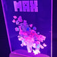 Kids Personalised Colour Changing LED Lamp - Vision Design & Creations
