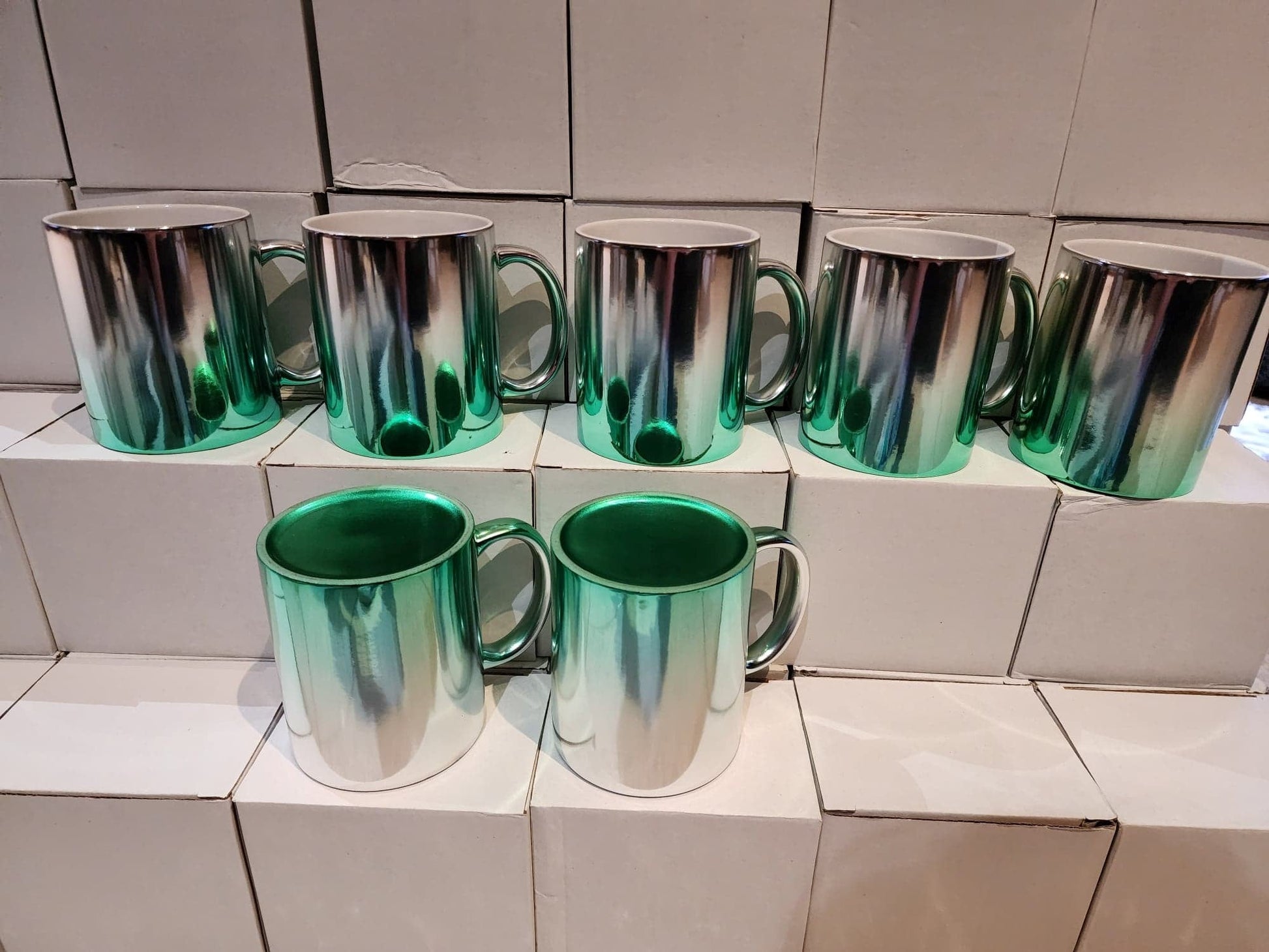 Metallic Coloured Mugs 11oz - Vision Design & Creations