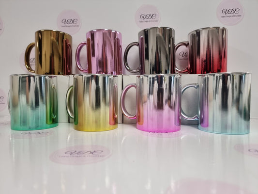 Metallic Coloured Mugs 11oz - Vision Design & Creations