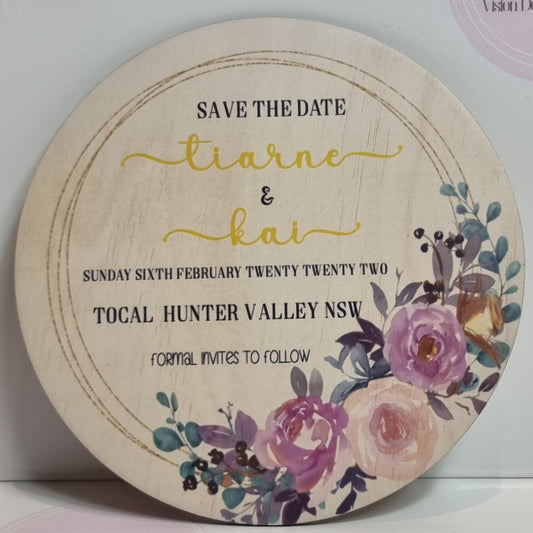Save the Date - Vision Design & Creations