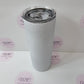 Textured Light Silver Glitter Tumbler 590ml - 20oz - Vision Design & Creations