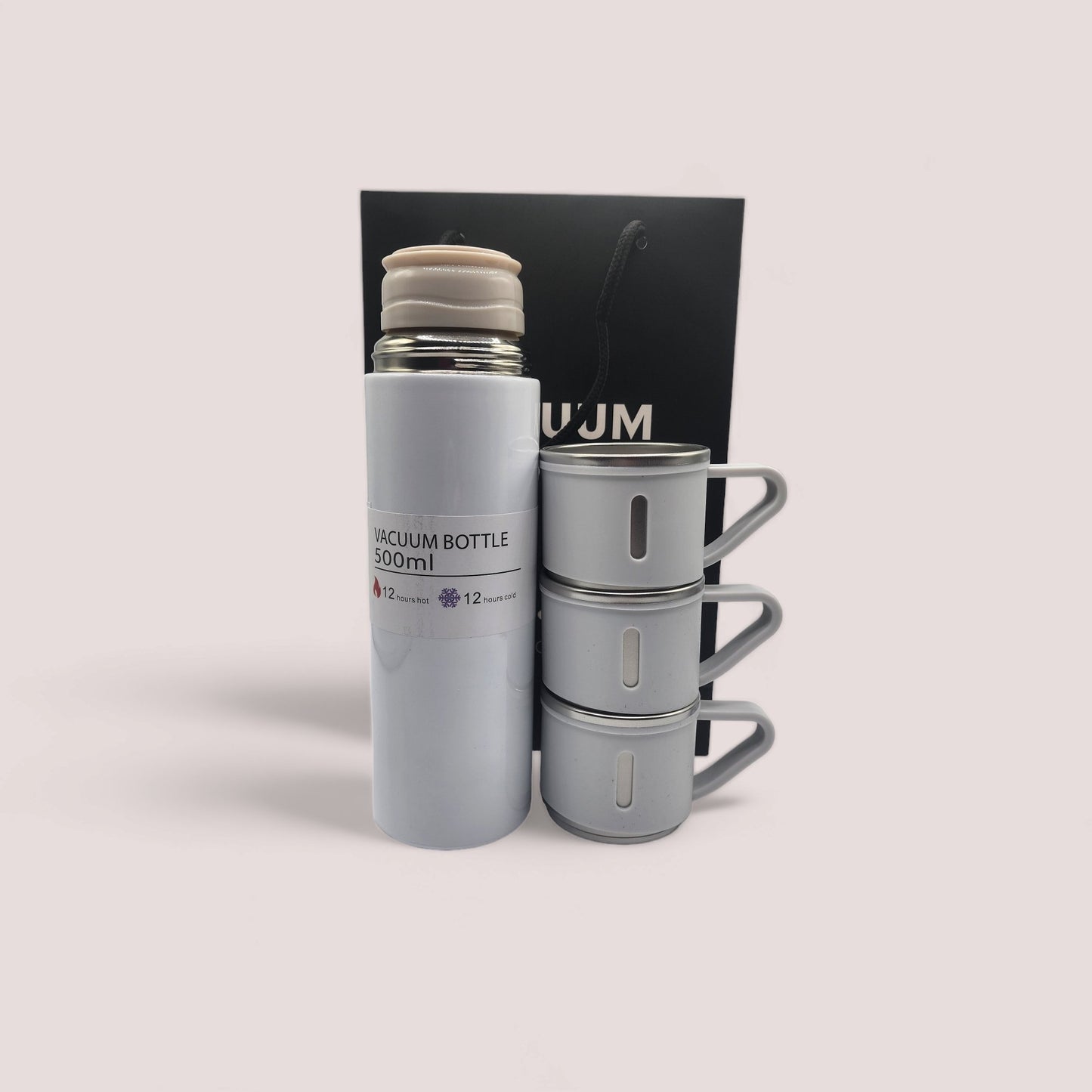 Vacuum Flask Set 500ml - Vision Design & Creations